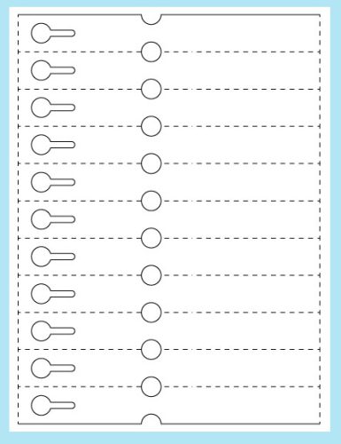 Plant Tags in A4 Sheets - Image 3