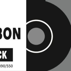 The Compatible Ribbon LM-IR300B is a high-quality replacement ribbon designed for use with lettering machines.