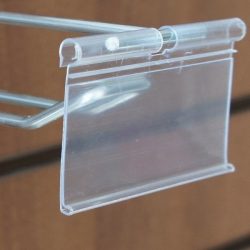 Label Holders for Wire Shelf